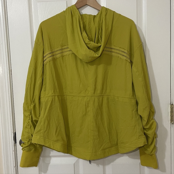 FP Movement by Free People Green Sulfer Hooded Utility Jacket Size S - Picture 8 of 14